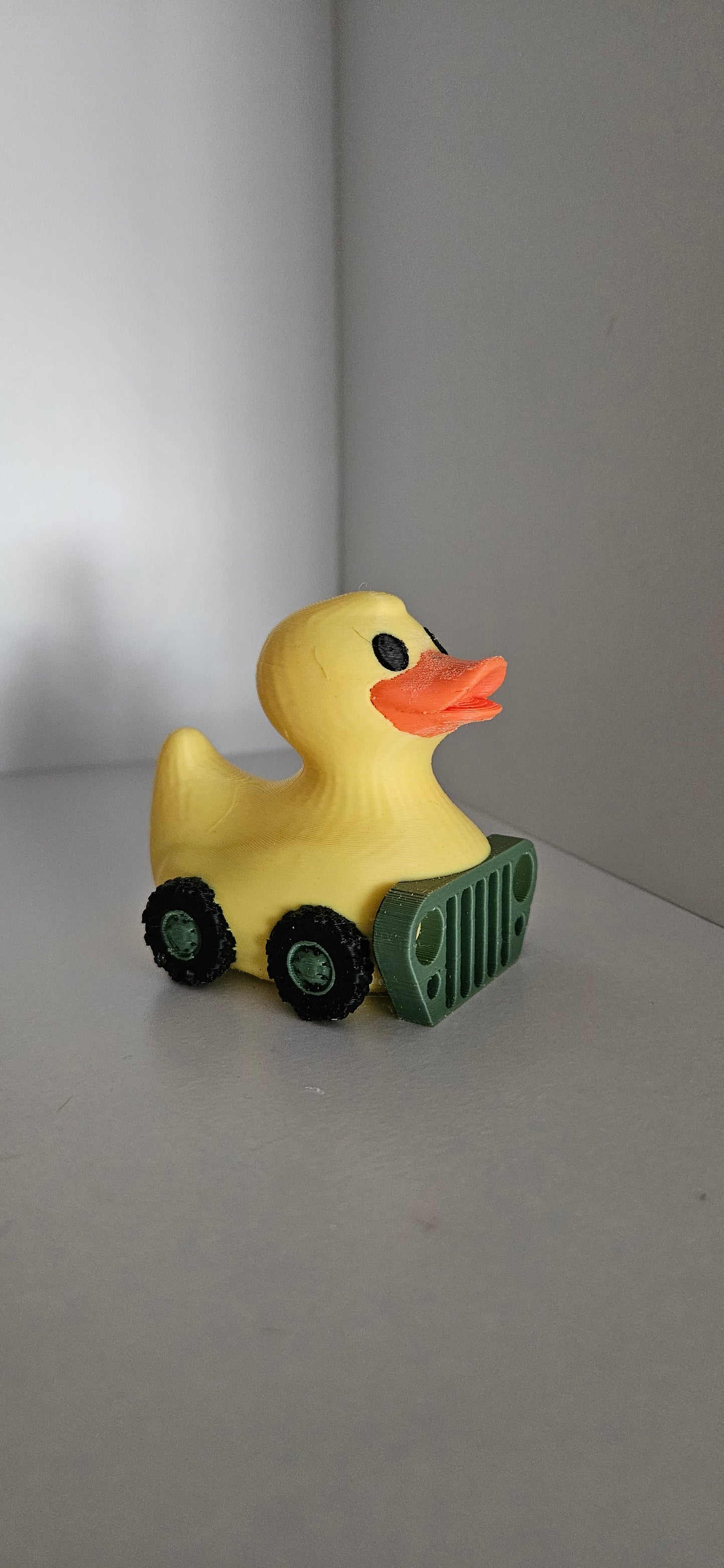 Multi-colored Grill Duck