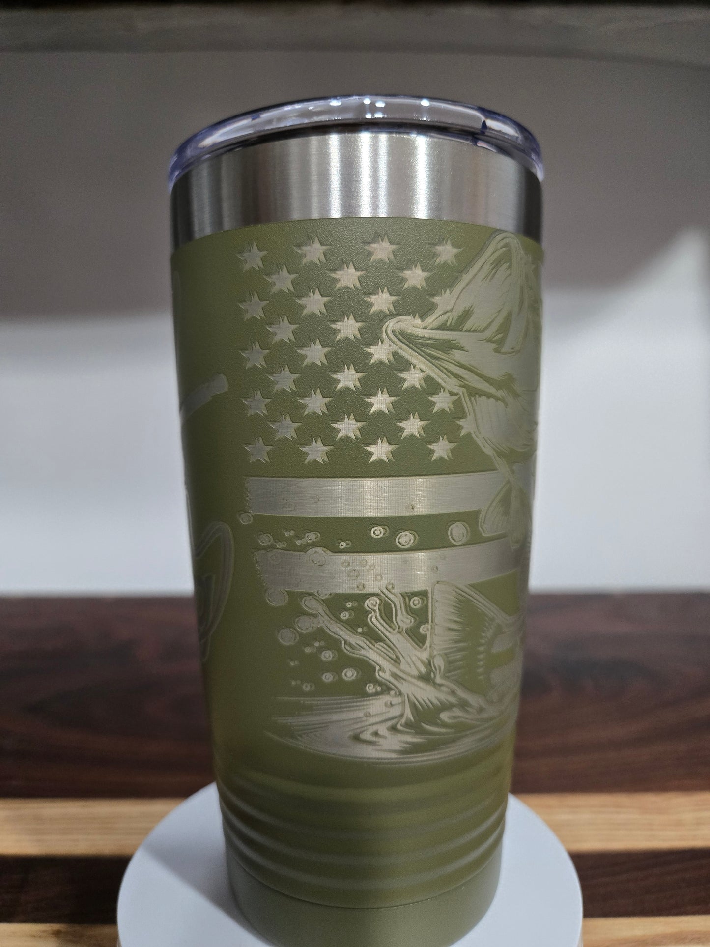 Olive Green 20oz Stainless Tumbler