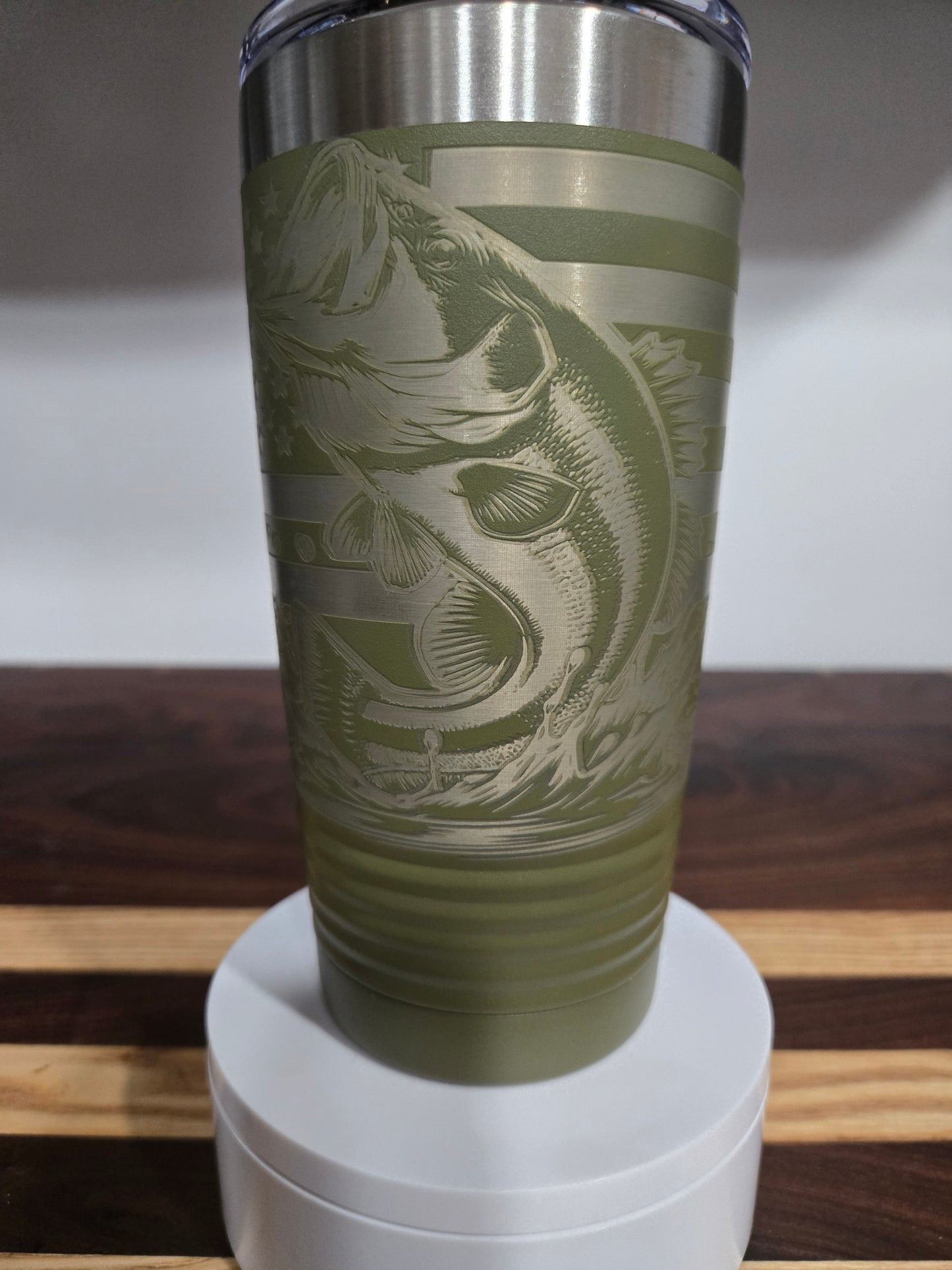 Olive Green 20oz Stainless Tumbler