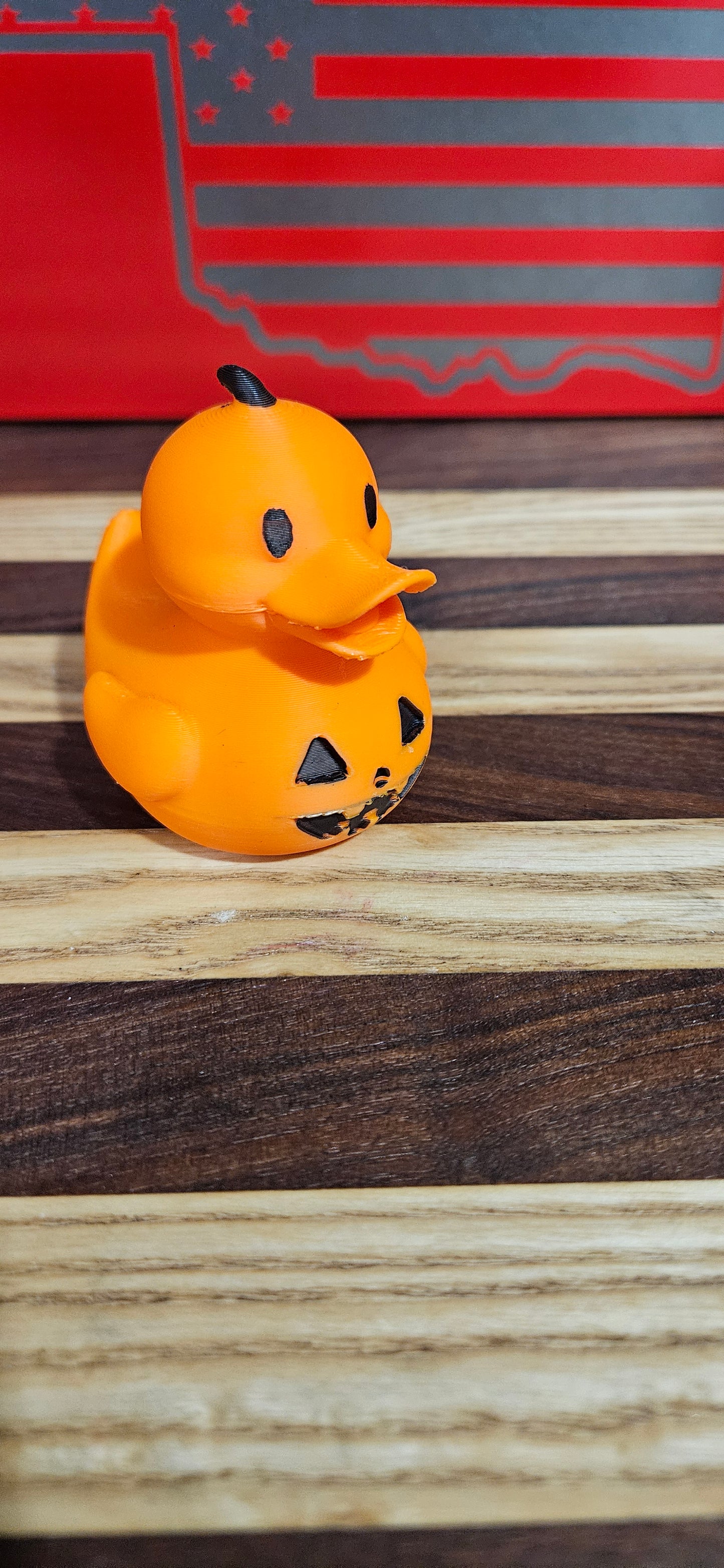 Quacktacular pumpkin duck