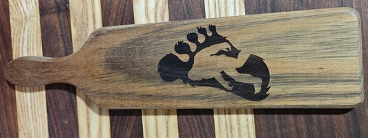 Small Bigfoot Foot Print Decorative Cutting Board
