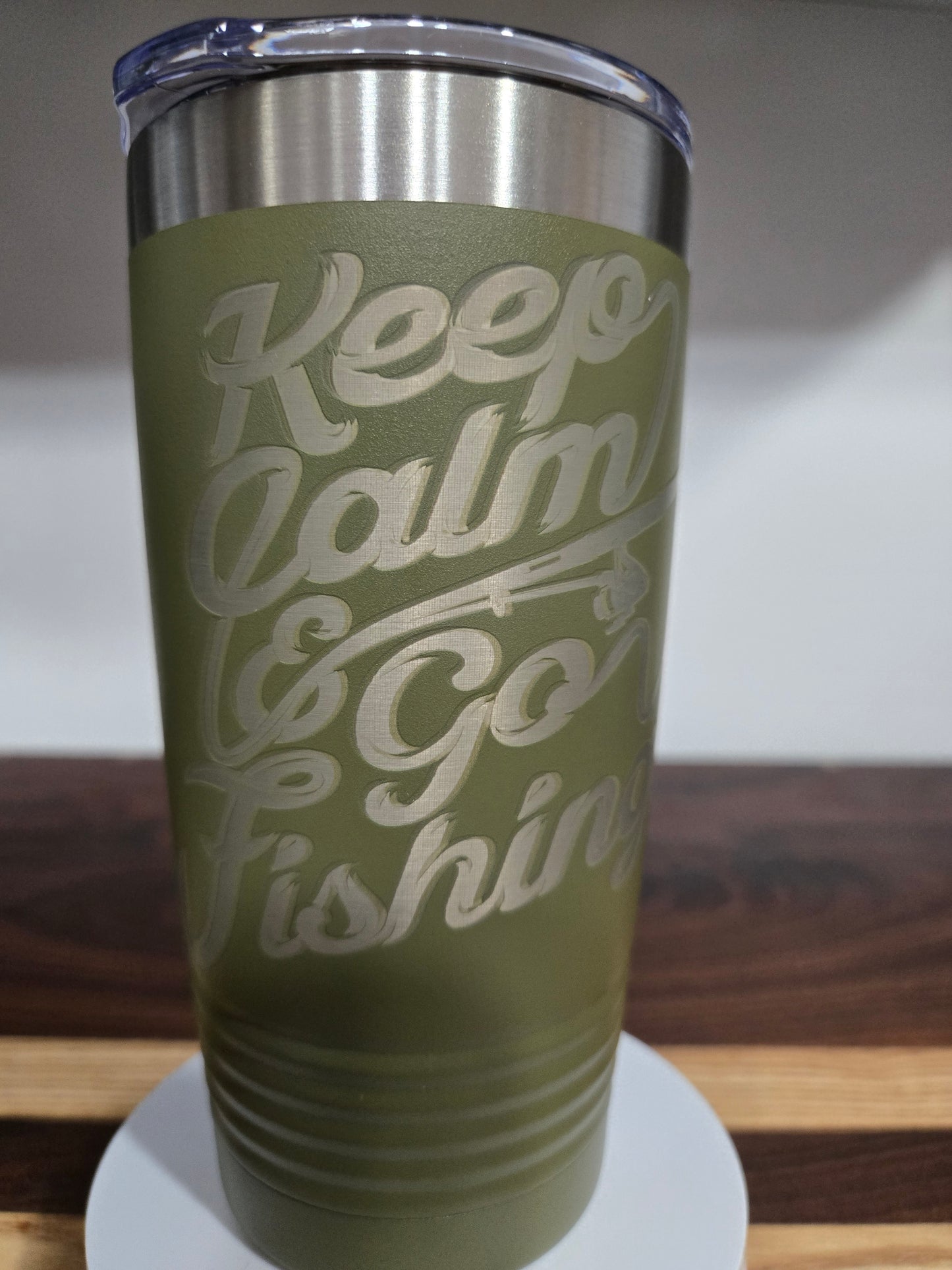 Olive Green 20oz Stainless Tumbler