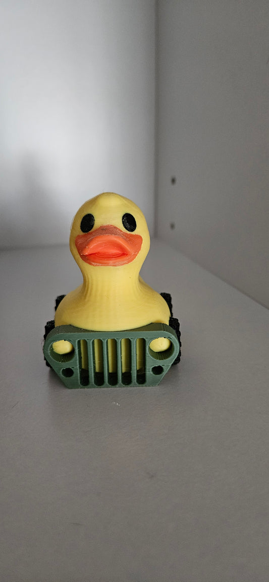 Multi-colored Grill Duck