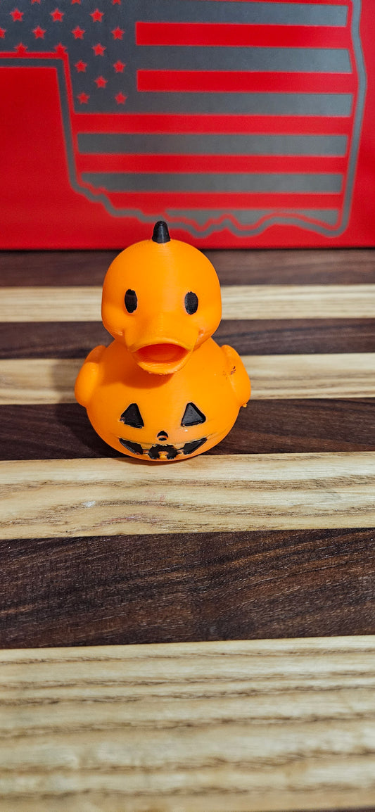 Quacktacular pumpkin duck
